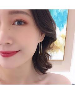 Temperament simple atmosphere net red ear line