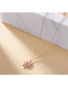 Sun Pendant in Sterling Silver