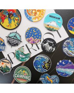 Decorative Clothes Bags Hats Holes Patch Stickers