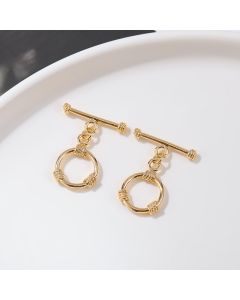 Gold Copper-plated Gold Color Retaining Buckle Tail Buckle Necklace Bracelet Clasp Connector