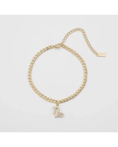 Simple Micro Inlaid Zircon Chain Constellation Anklet