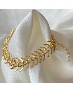 Personality Thick Fishbone Chain Bracelet