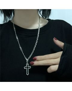 Frosty Wind Cross Pendant Chain