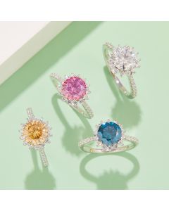 Sunflower Style Women's Fashion Ring