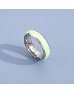 Stainless Steel Index Finger Luminous Female Ring