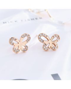 Sterling Silver Butterfly New Sweet Forest Earrings