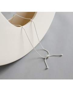 S925 sterling silver female necklace