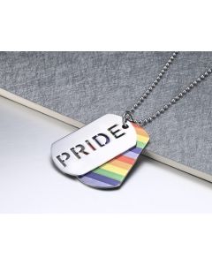Lesbian Rainbow Lovers  Pendant