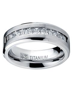 Diamond Men's Rings Luxury Wedding Engagement