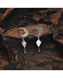 925 Sterling Silver Creative And Slightly Luxury High-grade Earrings