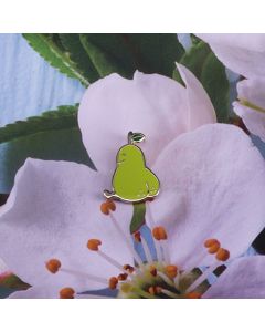Cute Pear Brooch Cartoon Fruit Badge