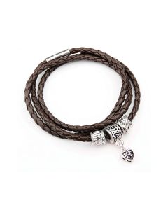 Vintage Leather Braided Bracelet