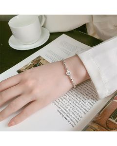 Women's Fashion Silver Tulip Bracelet