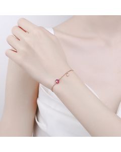 Love Bracelet Rose Gold Red