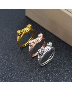 Accessories Retro Frog Ring Animal Niche
