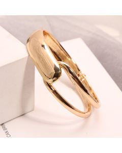 Retro Zinc Alloy Couple Bracelet Simple Stylish Opening