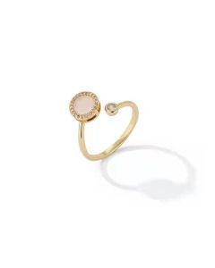 Female Fashion Cat's Eye Moonstone Rotatable Ring