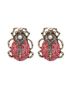 Women's Color Beetle Earrings Jewelry
