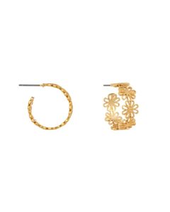Classic Temperament C-ring Earrings