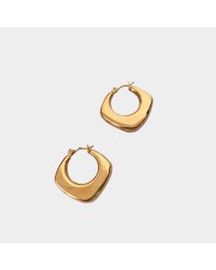 Vacuum Earrings Hollow Circle Irregular Earrings