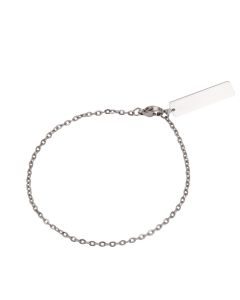 Stainless Steel Cross Bracelet Simple Mirror
