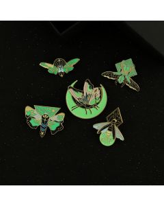 Personalized Versatile Brooch Pin Painted Badge