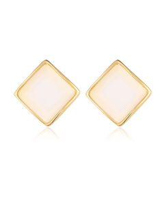 Cold Wind Metal Square Earrings