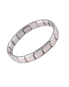 Stainless Steel Bracelet Cross Elastic
