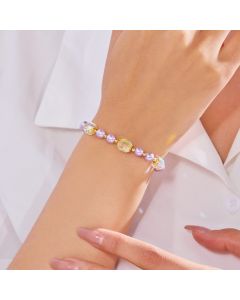 Retro Crystal Pearl Bracelet Female Niche
