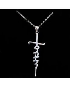 All-match Hip-hop Jumping Di Jesus Cross Necklace