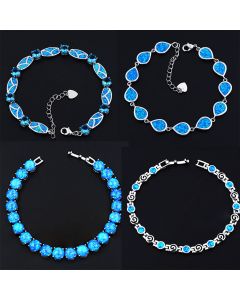 Cross Border Square Round Opal Bracelet