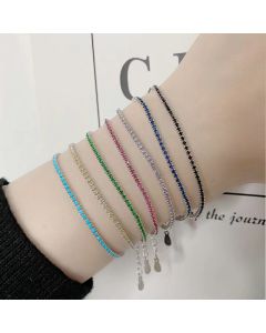 Women's Niche Design Sterling Silver Simple Bracelet