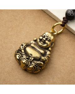 Brass Happiness Buddha Pendant Male