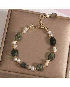Purple Shaped Crystal Bracelet For Women