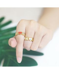 Women's Creative Eye Love Ring Simple
