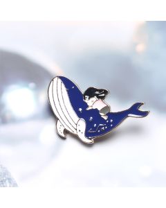 Cute Japanese Girl Shark Girl Brooch Badge