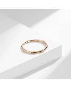 Ladies Ring  Stackable Korean Style Rose Gold