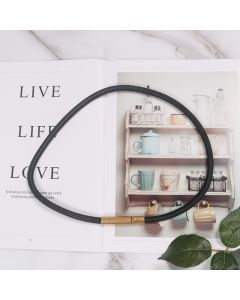 Gold Metal Buckle Elastic Waist Sheepskin