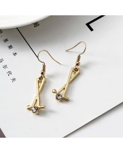 Earrings High Cold Cross Letter Type Ear Hooks