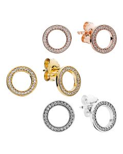 Eternal Halo Stud Earrings