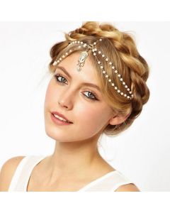 Bohemian Rhinestone Bit Chain Women