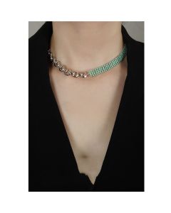 Fashionable Personality, Niche Design, Exquisite Metal Splicing Clavicle Chain