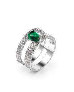Creative Fashion Women's Zircon Bracelet Ring