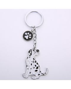 Dog car keychain