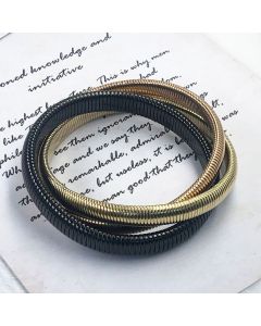 Fashionable Stainless Steel Elastic Bracelet