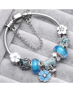 Three Spring Color Ten Miles Peach Blossom Bracelet