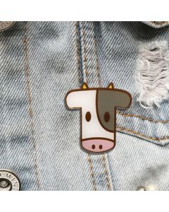 Acrylic Brooch Cute Cartoon Medal Free Combination English Letter Number Pin Badge Ins