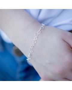 Women's Fashion Simple Heart Bracelet