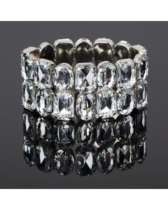 Classic Personality All-match Fashion Bracelet Luxury Big Rhinestone