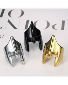European And American Punk Hip Hop Rock Mask Men's Ring